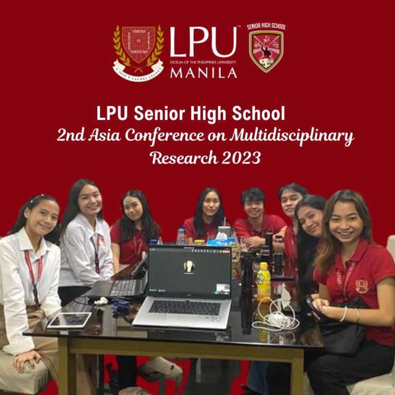 LPU SHS in 2nd Asia Conference on Multidisciplinary Research 2023