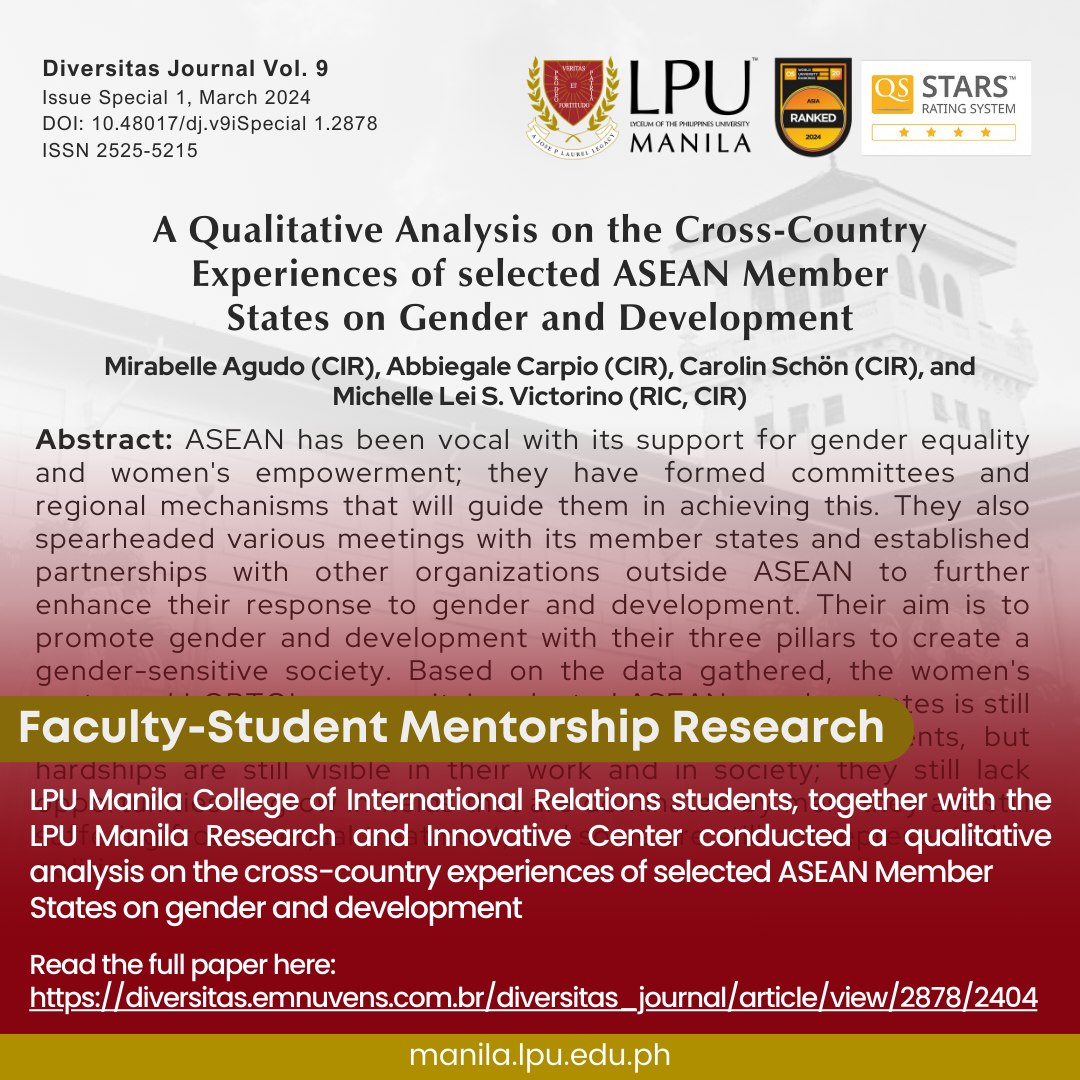 Faculty-Student Mentorship Research