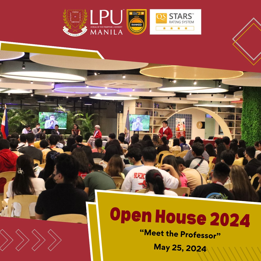 LPU Open House 2024 – Meet the Professor