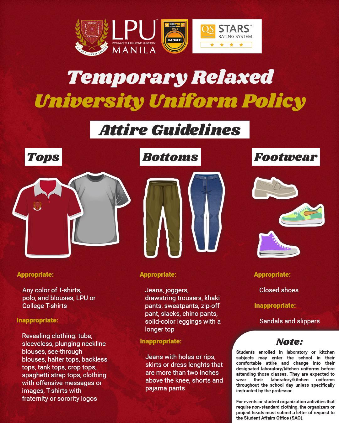 Relaxation of Uniform Policy