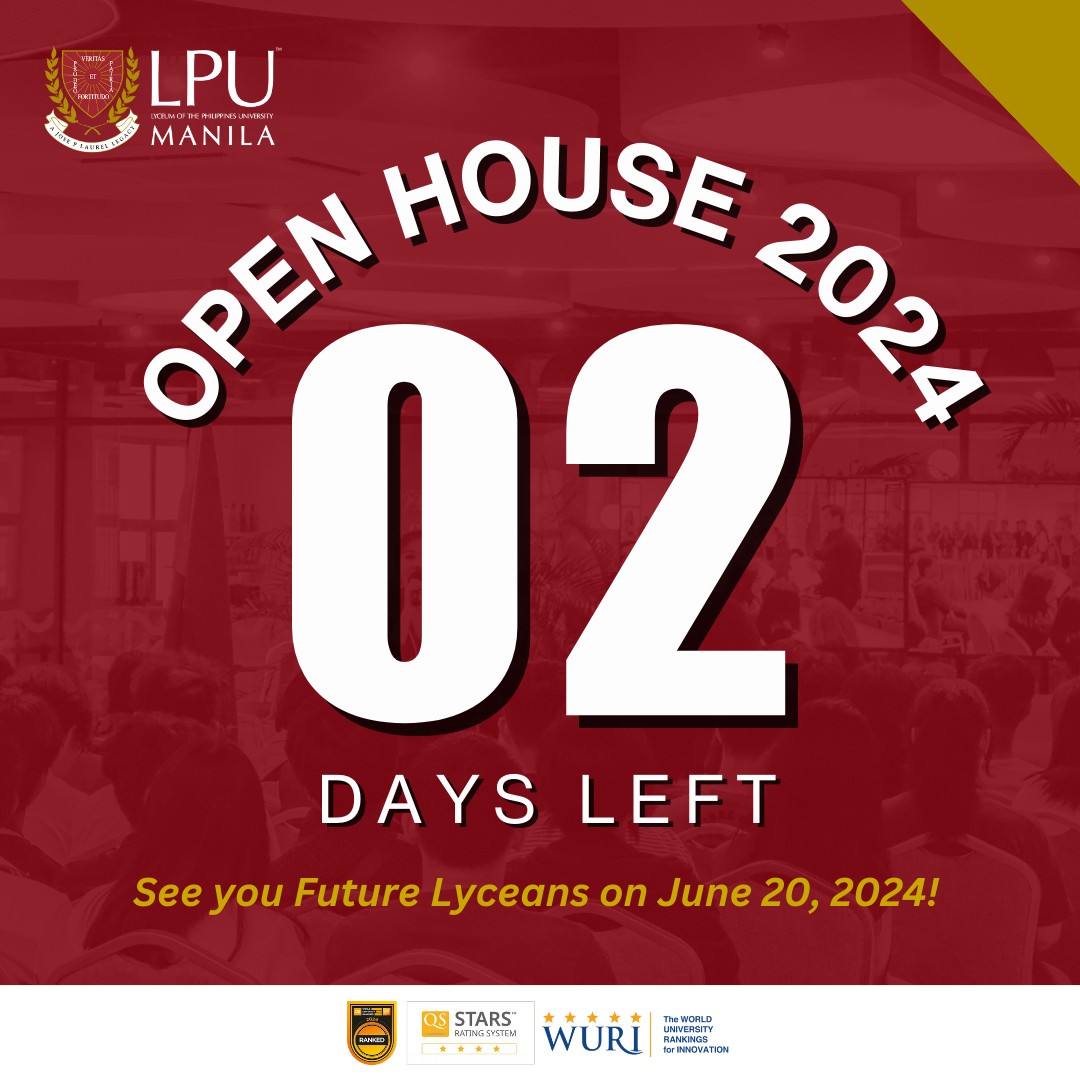 Open House 2024: Second Batch | 2 Days Left