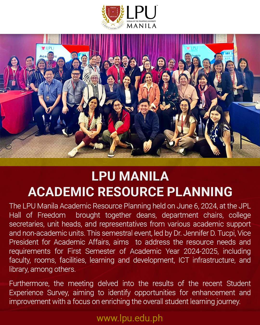 LPU Manila Academic Resource Planning