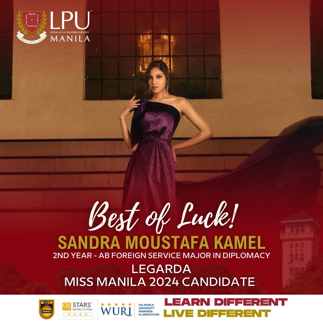 Best of Luck, Sandra Moustafa Kamel