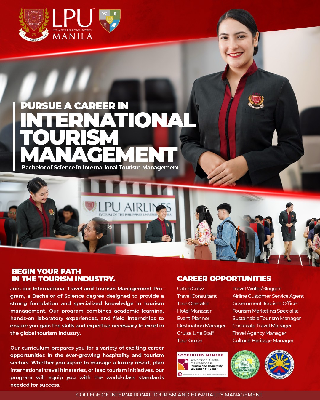 Unlock Your Future in International Tourism Management at LPU Manila