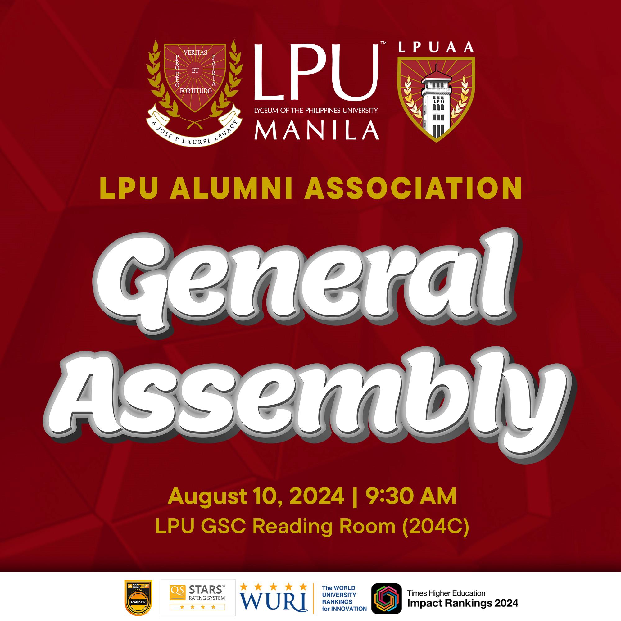 LPU Alumni General Assembly