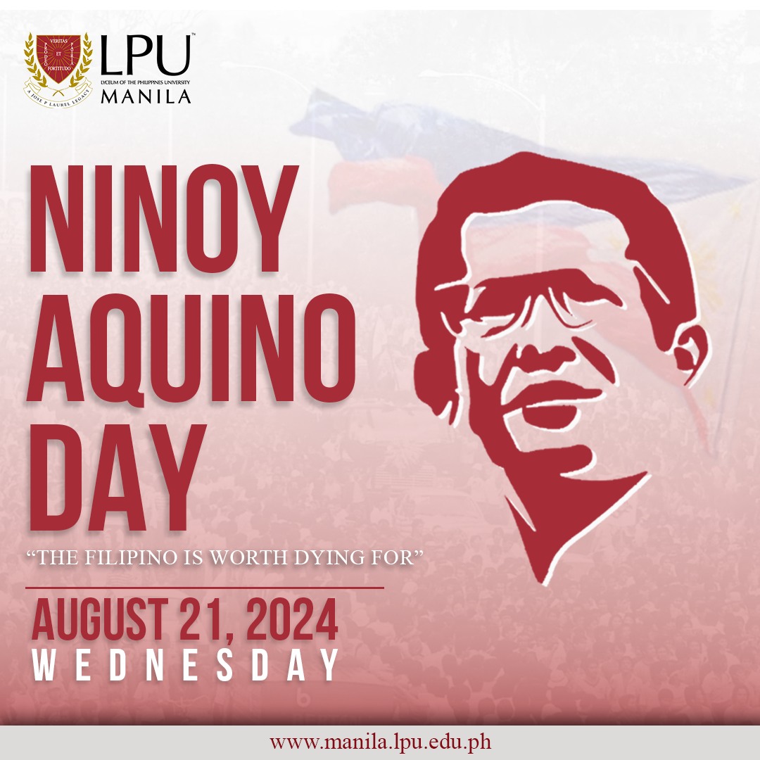 Ninoy Aquino Day - Lyceum of the Philippines University Manila