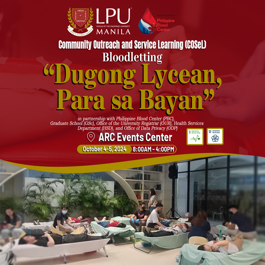 Dugong Lycean, Para sa Bayan: A Bloodletting Activity