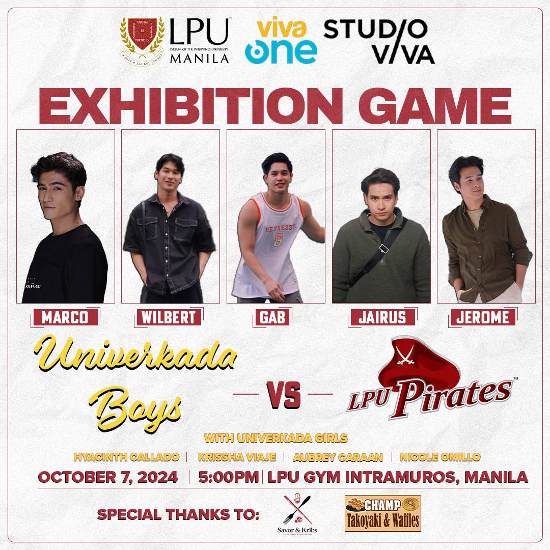 UniverKada Boys VS. LPU Pirates | Exhibition Game