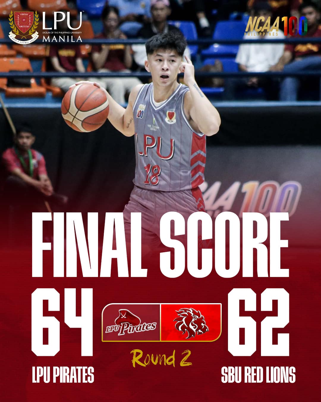 LPU Pirates VS. SBU Red Lions Final Score | Round 2